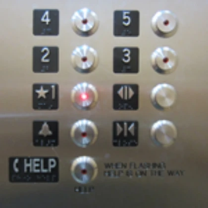 Elevator Car buttons floors