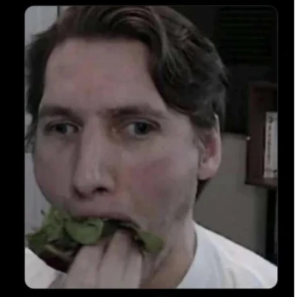 Jerma indulges on a very delicious piece of greens