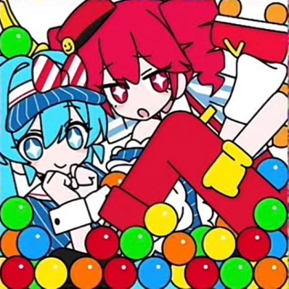 Teto kasane and Hatsune Miku (Mesmerizer)