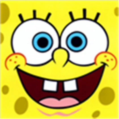 spongebob face