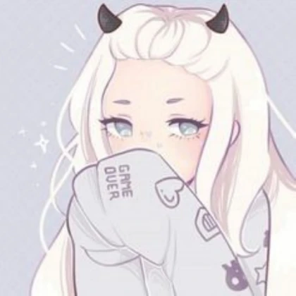 Baby Blue Anime Girl