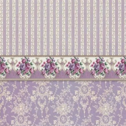 Soft Vintage Lavender Pattern