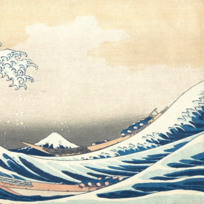 japanese art - great wave p2