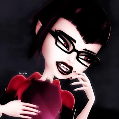 Monster High | Aesthetic Vampire Red Goth