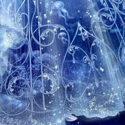 Crystal Jellyfish Pattern