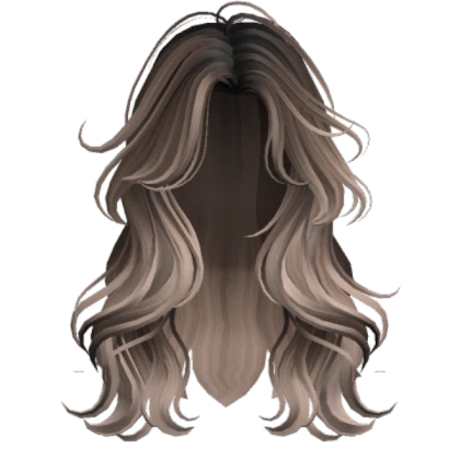 Voluminous Wavy Hair(Blonde Ombre)