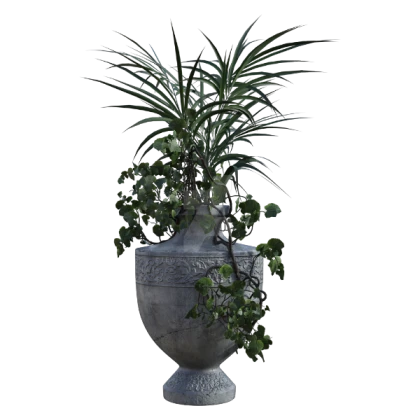 vintage plant pot