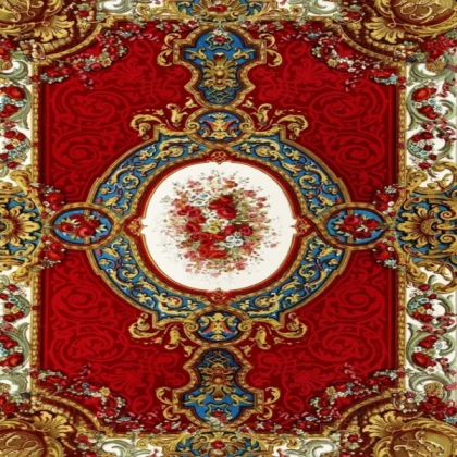 Red, gold etc royal fabric