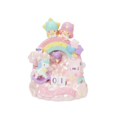 [Sanrio] Little Twin Stars Perpetual Clock