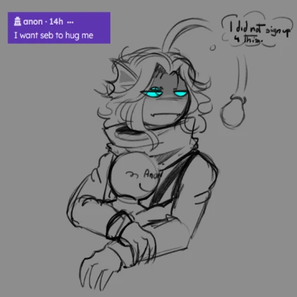 sebastian solace hug