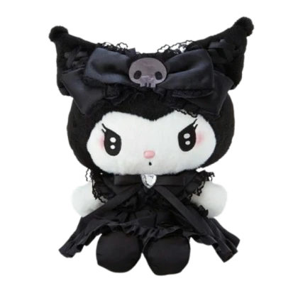 Black gothic Kuromi plush * plushie Sanrio