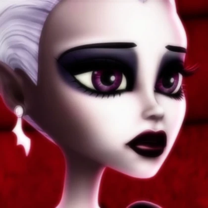 Monster High | Elissabat Aesthetic Red