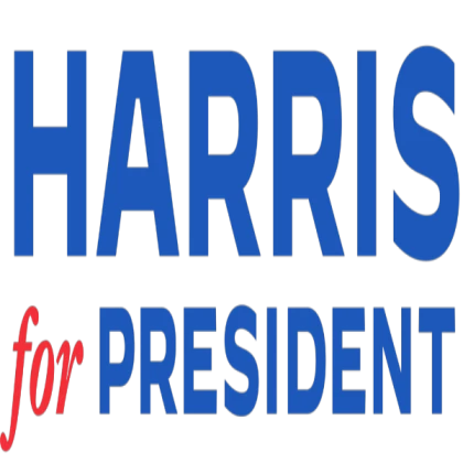 VICE PRESIDENT HARRIS FOR PRESIDENT - Transparent Roblox Decal