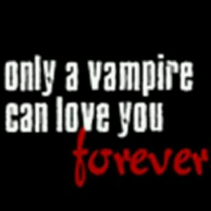 only a vampire can shirt