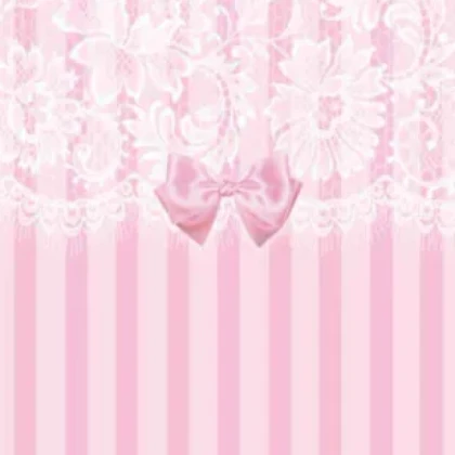 Pink stripes & White Lace Texture