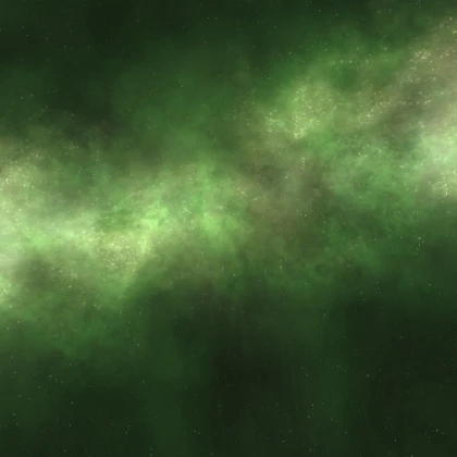 A Green Galaxy