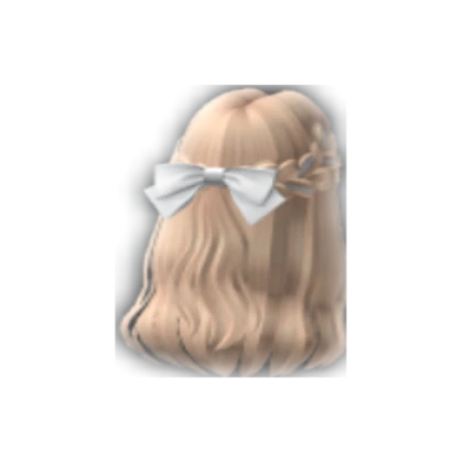 Cabelo Meio Flowy Suave w/Bow In Blonde