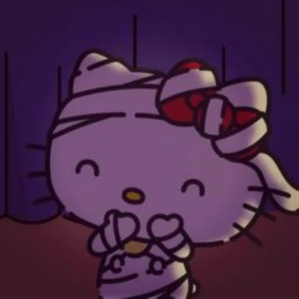 hello kitty sanrio icon halloween mummy