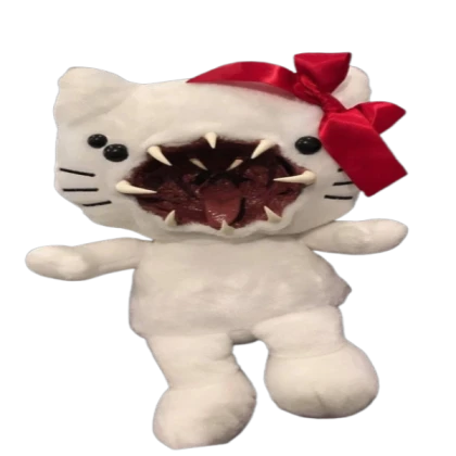Scary Hello Kitty plush * monster Weirdcore