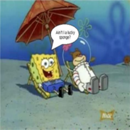 SpongeBob and Sandy
