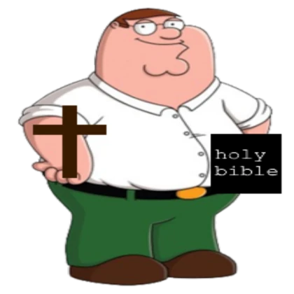 peter griffin for jesus