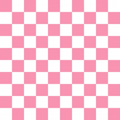 Pink and White Checkered Floor