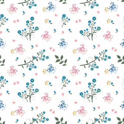 Flower seamless pattern