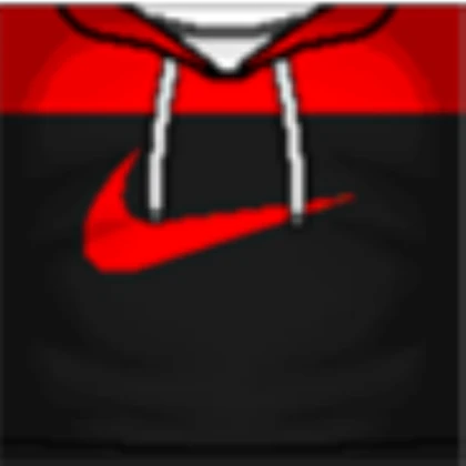 Red Nike Hoodie T-Shirt Decal