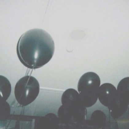 Black Balloons - For Grunge Runway