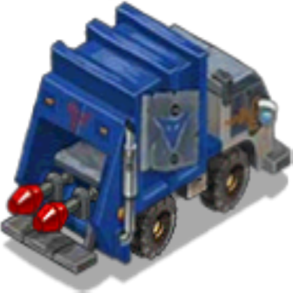 Garbage Truck (Silver Wolves)