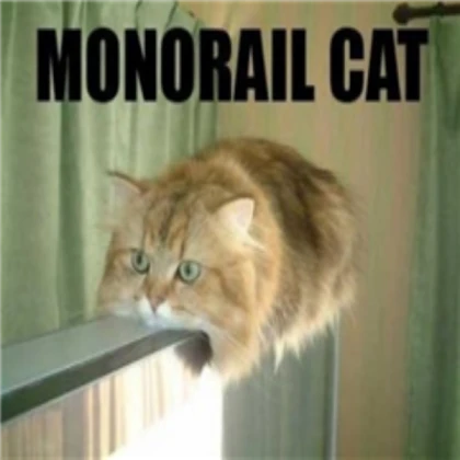 LOL Cats - Monorail Cat