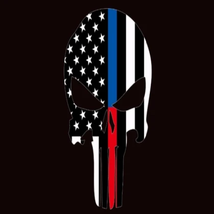 Thin Blue Line & Red Punisher