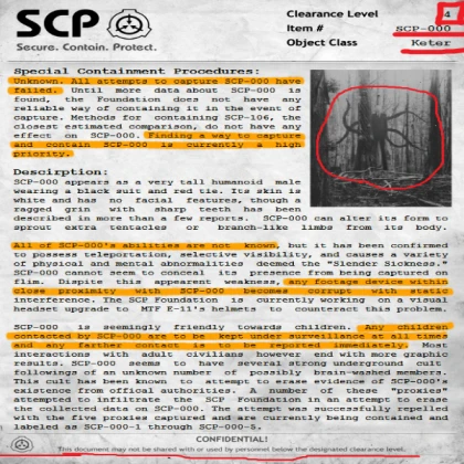 SCP Document