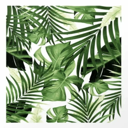 [SUMMER] tropical leaves pattern