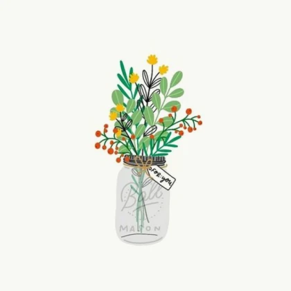 [SUMMER] jar flowers