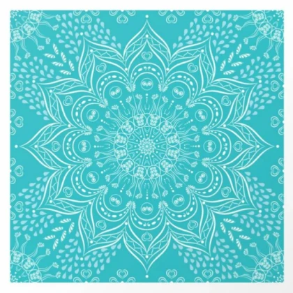[SUMMER] teal mandala