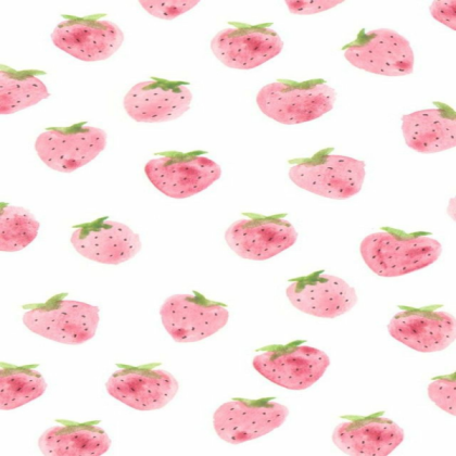 watercolor strawberries