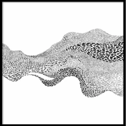 [MINIMALIST] dotted waves