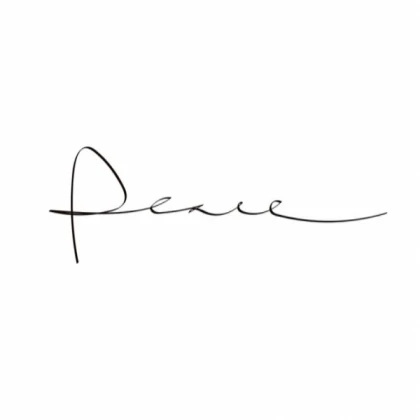 [MINIMALIST] peace