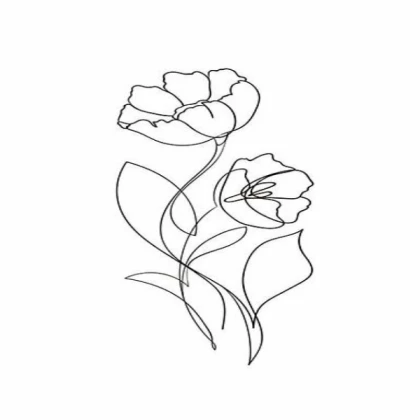 [MINIMALIST] flower lines