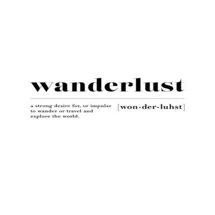 [MINIMALIST] wanderlust
