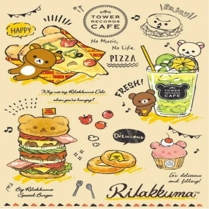 SUMMER Animal Cafe Menu