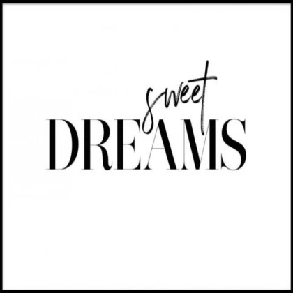 [MINIMALIST] sweet dreams