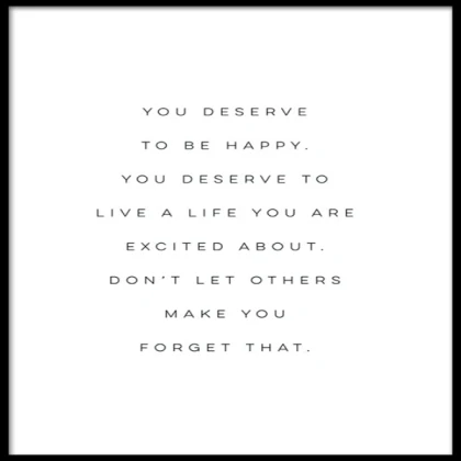 [MINIMALIST] you deserve