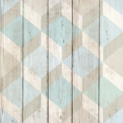 [WALLPAPER] geo wood planks