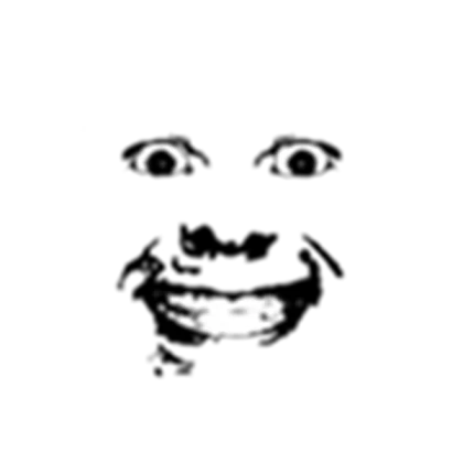 very scary face
