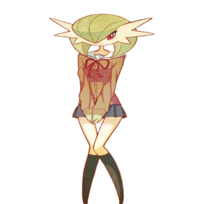 school girl/boy gardevoir