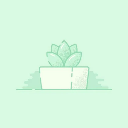 small pastel plant