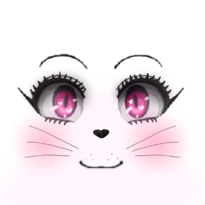 Anime Cat Girl Face