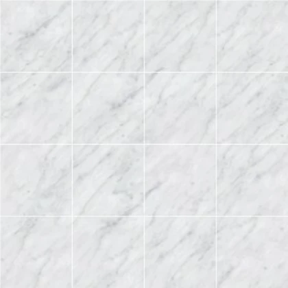 Marble tile floor
